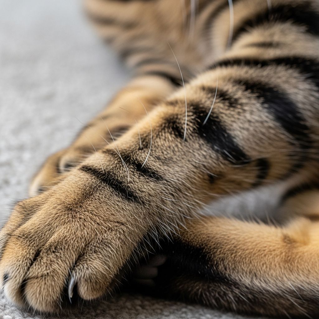 Do Cats Have Whiskers On Their Legs: Carpal Whiskers Guide Discover the hidden sensory superpowers of cat leg whiskers and their vital role in hunting.