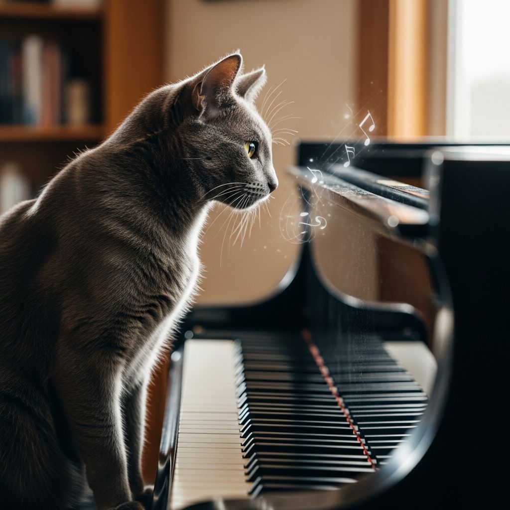 Discover if your feline friend enjoys piano tunes, from classical masterpieces to jazz, and how music impacts their behavior and stress levels.