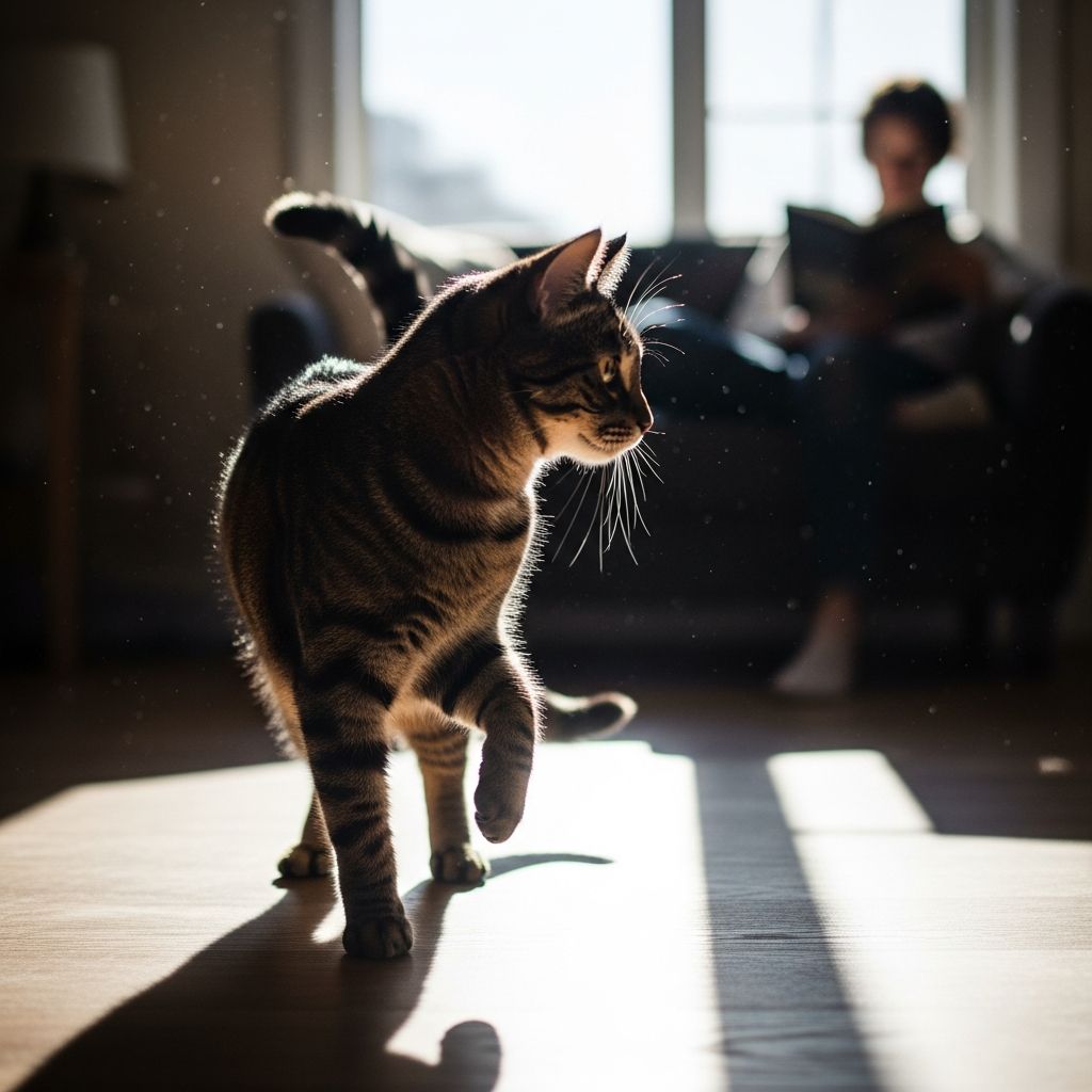 Uncover whether your feline friend acts as a guardian, exploring cat instincts, bonds, and protective behaviors toward owners.