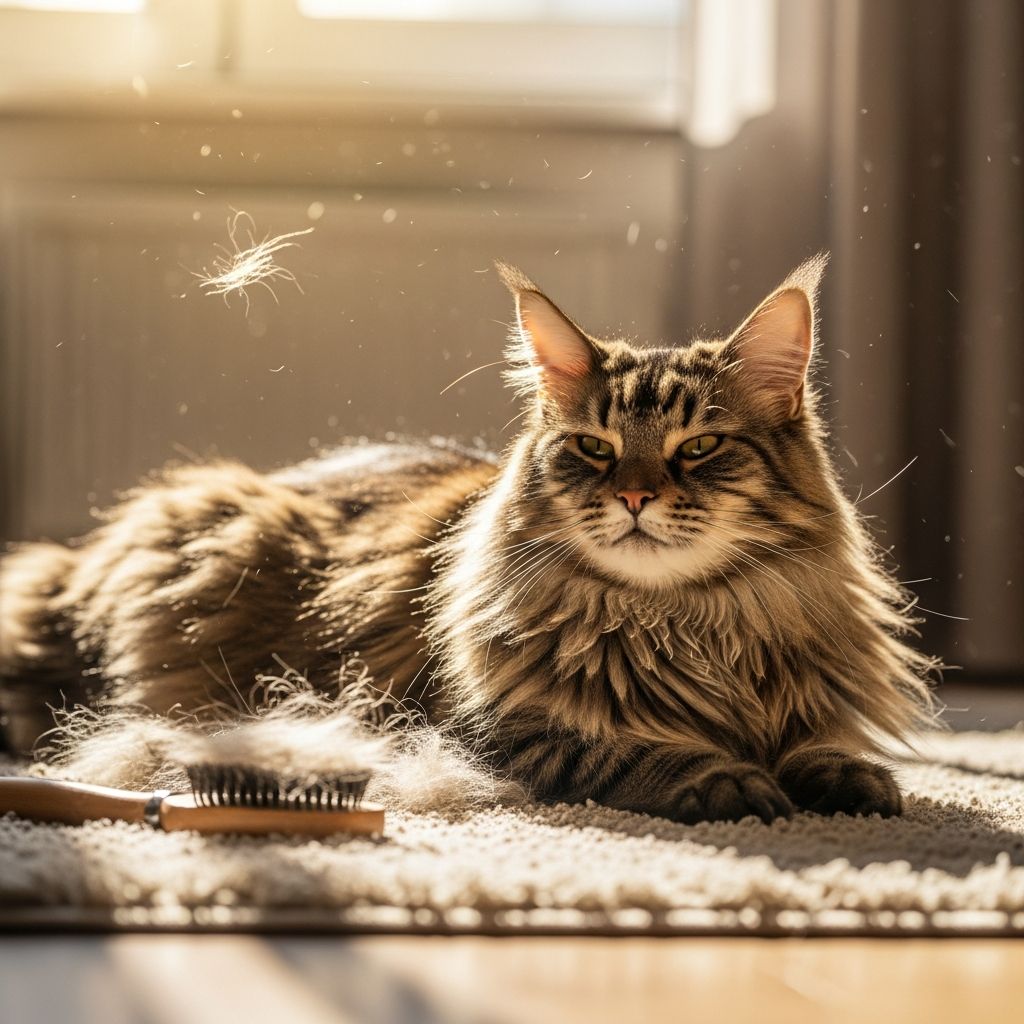 Discover why cats shed more in summer, how to differentiate normal from excessive shedding, and expert tips to manage fur and prevent hairballs.