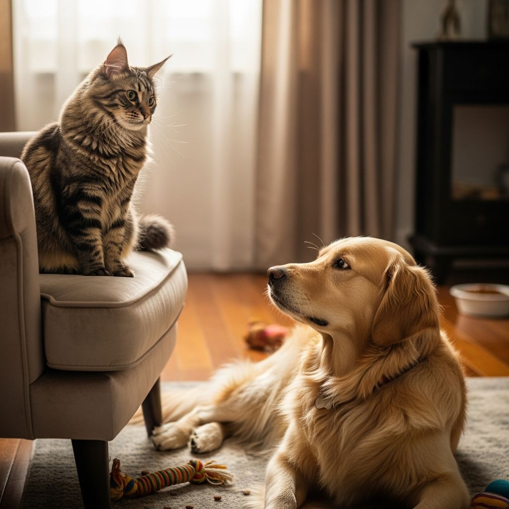 Do Cats Think Dogs Are Cats? 4 Key Insights From Research Unraveling the mystery of cat-dog perceptions: Do cats mistake dogs for fellow felines in multi-pet homes?