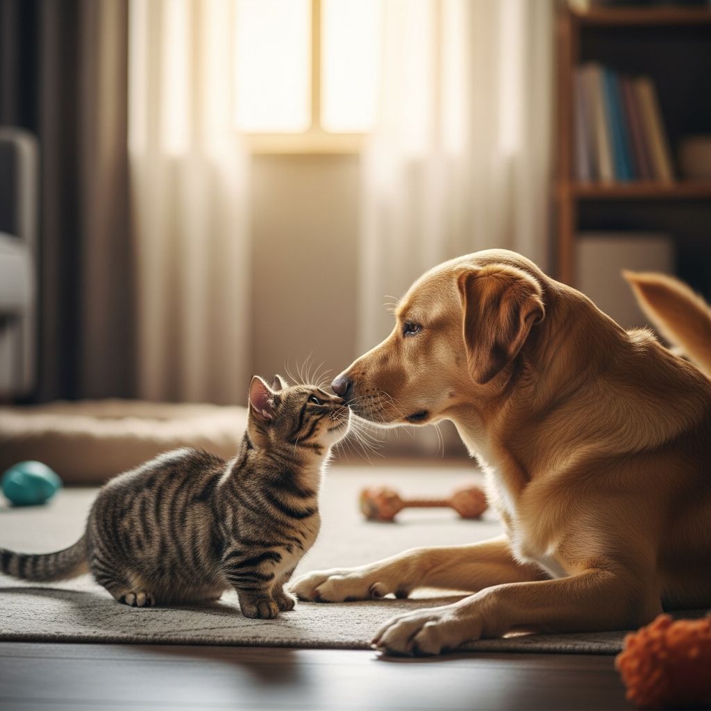 Do Munchkin Cats Get Along With Dogs? Vet-Reviewed Tips Discover if playful Munchkin cats thrive in dog-friendly homes with vet-reviewed tips for success.