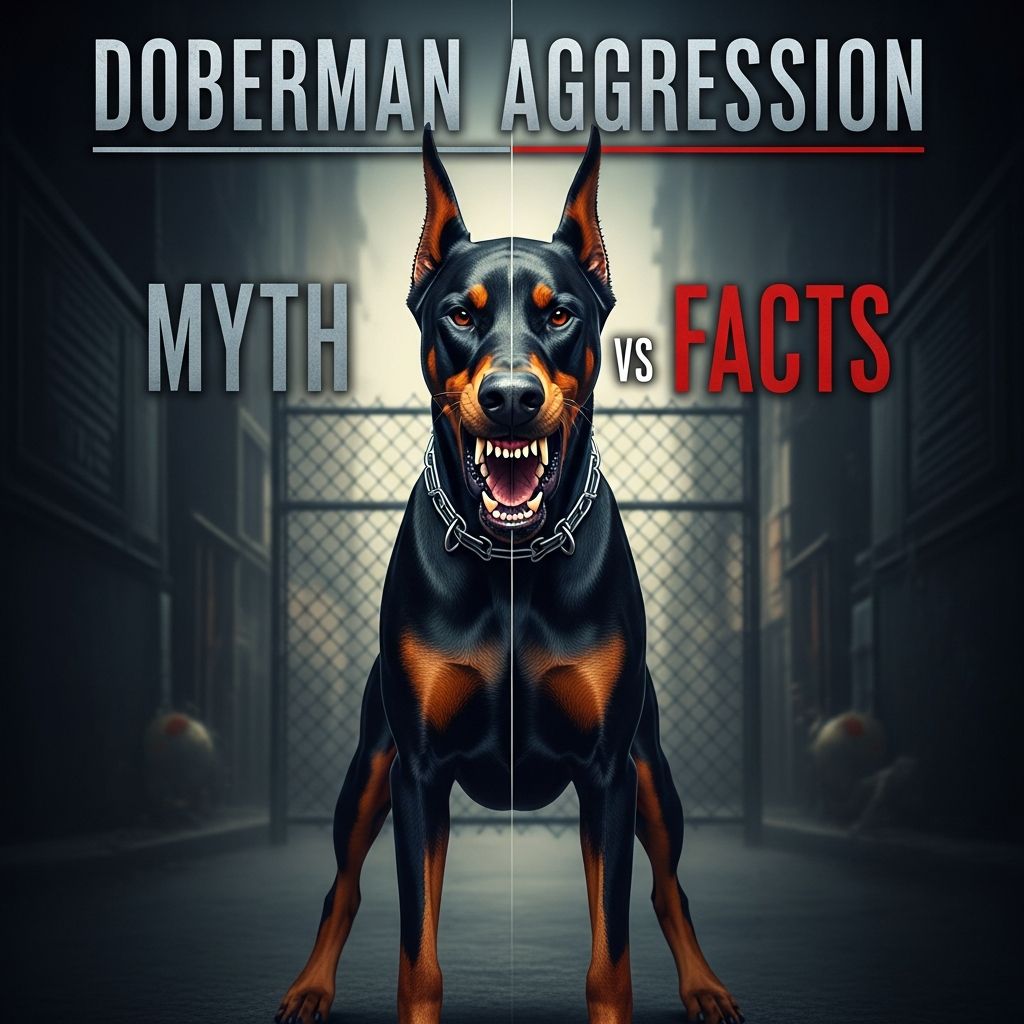Doberman Aggression: Myths Vs Facts, What You Need To Know Unraveling the truth about Doberman Pinschers: Are they inherently aggressive, or is it a matter of training and environment?