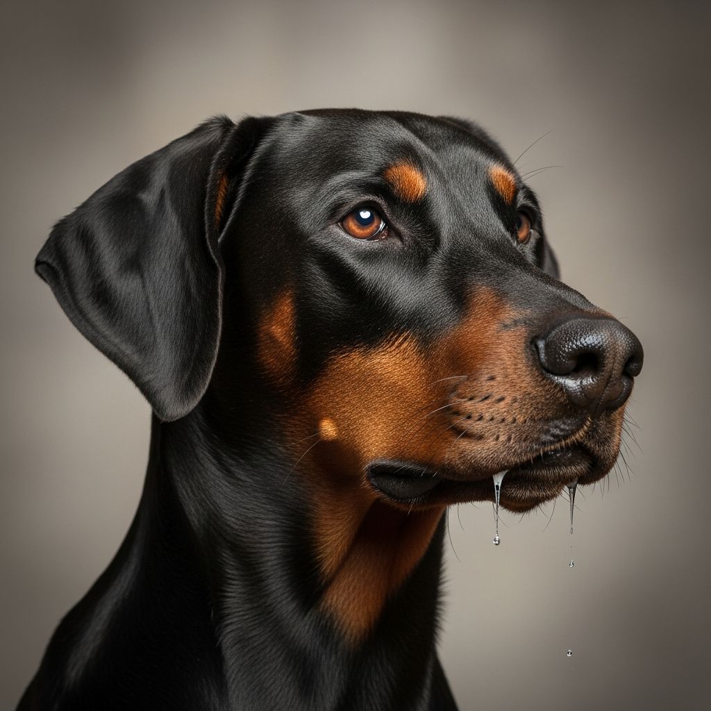 Doberman Drooling: Breed Traits and Health Indicators Understanding why Dobermans drool less than other breeds and when excessive drooling signals concern