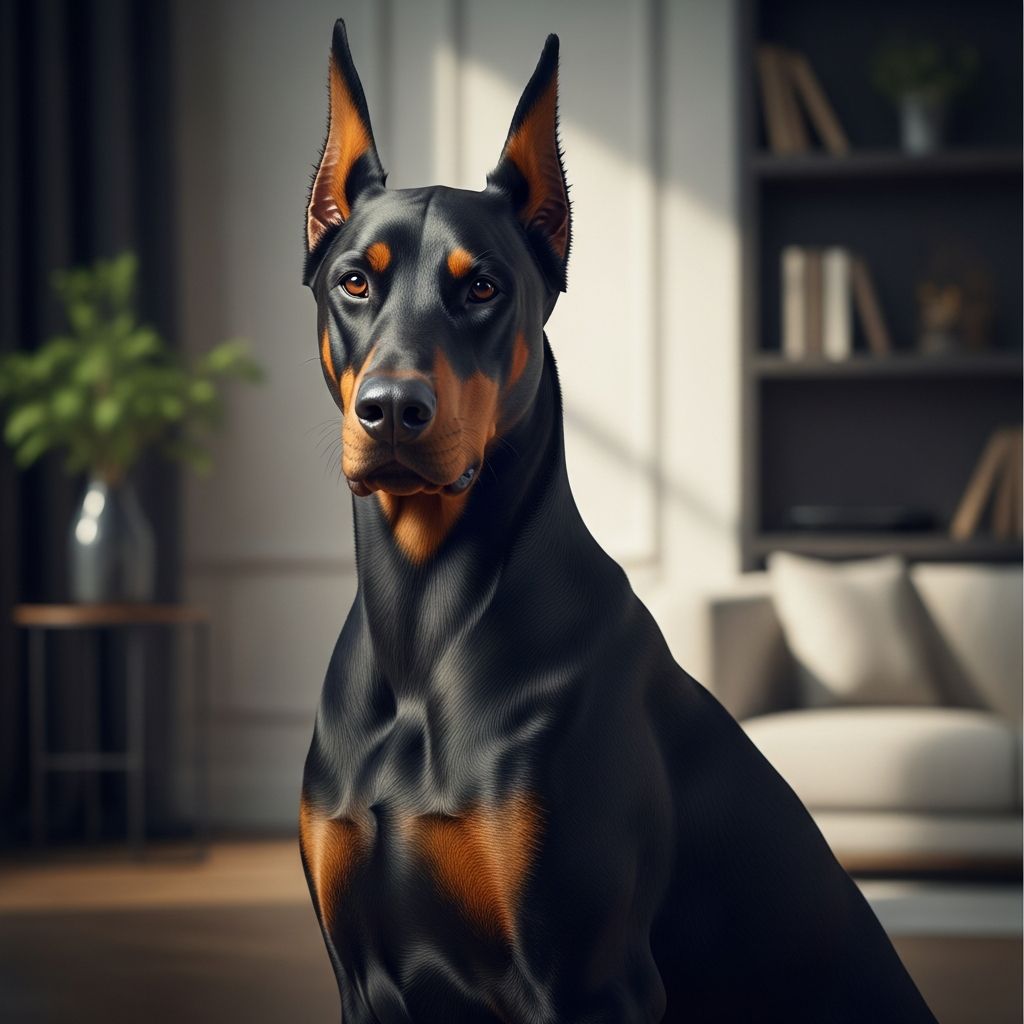 Discover the loyal, intelligent Doberman Pinscher: history, traits, care tips, and why this guard dog excels as a family companion.