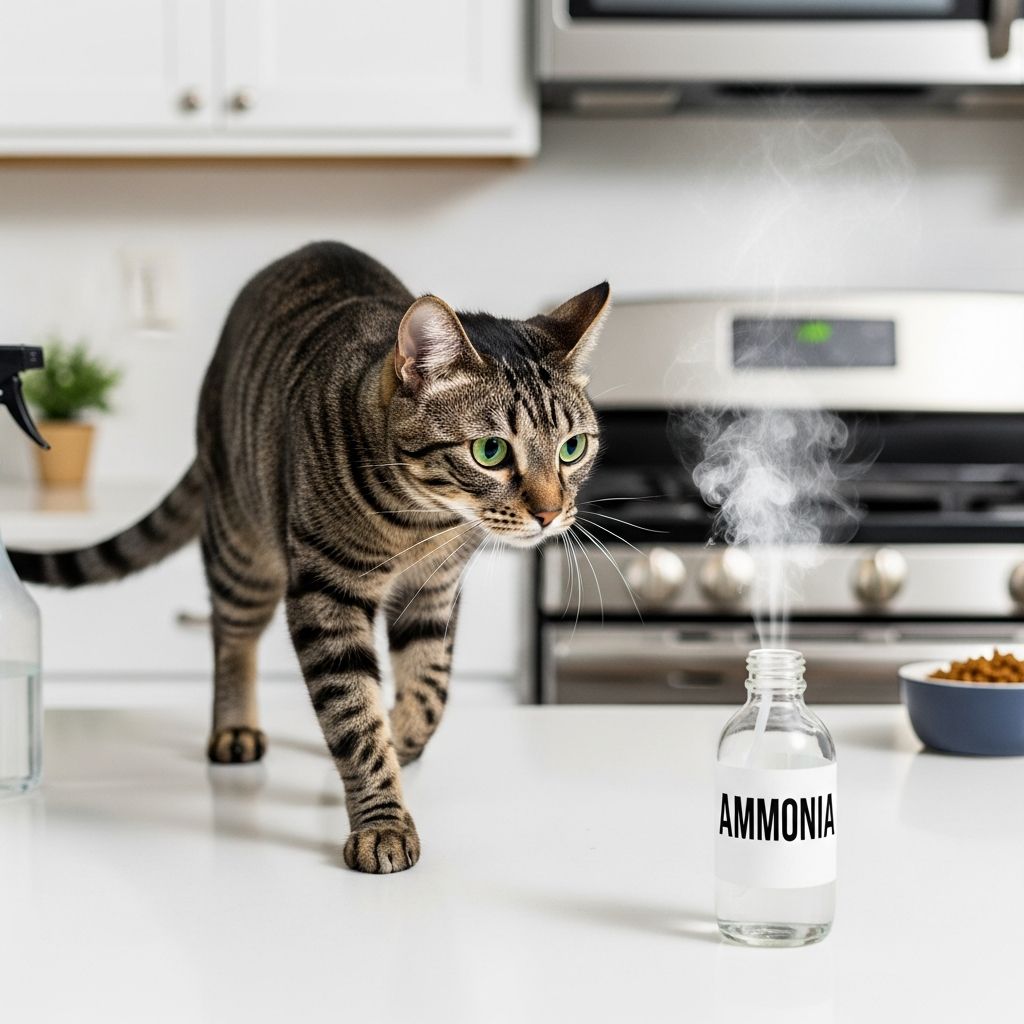 Does Ammonia Repel Cats? Risks and Safer Options Discover why ammonia fails as a cat deterrent and explore humane, effective alternatives to protect your space without harming felines.