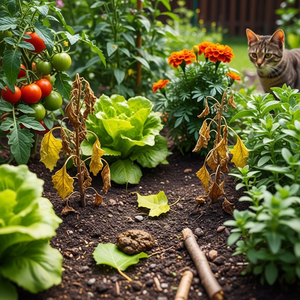 Does Cat Waste Harm Garden Plants? Complete Prevention Guide Discover the real dangers of cat feces to your garden, safe cleanup methods, and proven strategies to protect your plants from feline intruders.