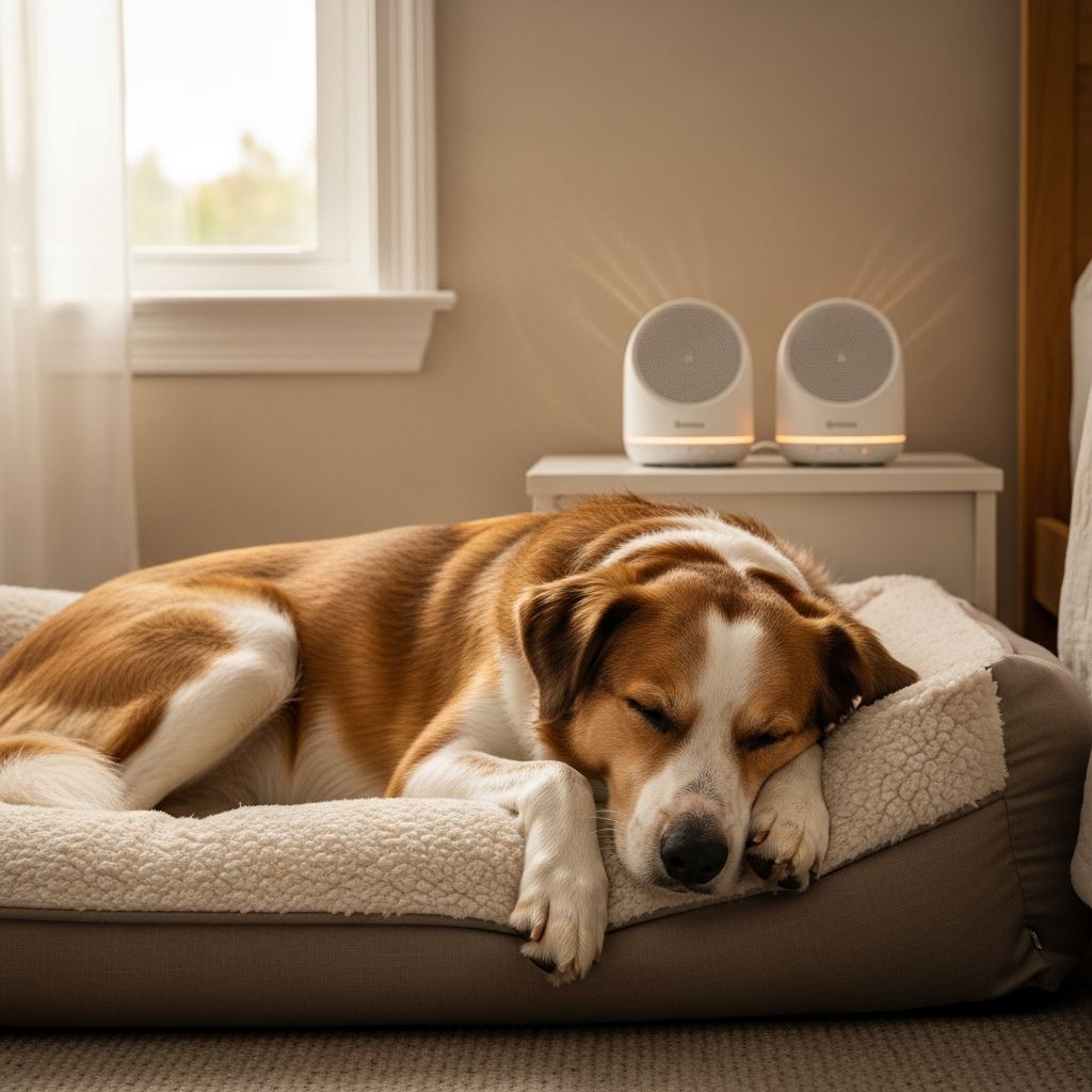 Does White Noise Soothe Dogs? 5 Benefits For Calmer Canines Discover how steady sounds like white noise can ease your dog's anxiety, improve sleep, and create calm during stressful times.