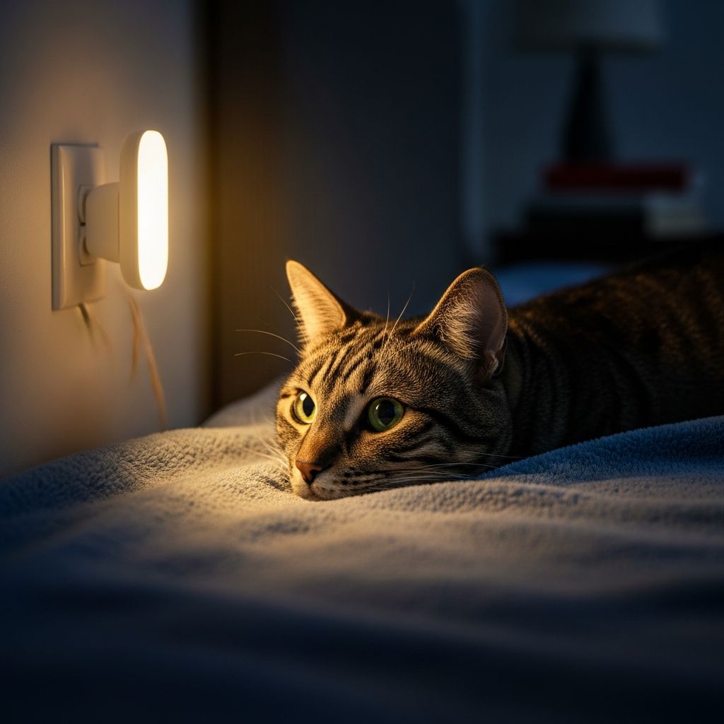 Cat Nightlight: 4 Tips For Restful Feline Sleep Explore how lighting impacts your cat's sleep, activity, and well-being—discover if leaving a light on helps or hinders your feline friend at night.