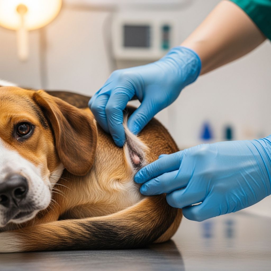 Learn to identify anal gland problems in dogs early, understand treatment options, and prevent future discomfort for a happier pet.