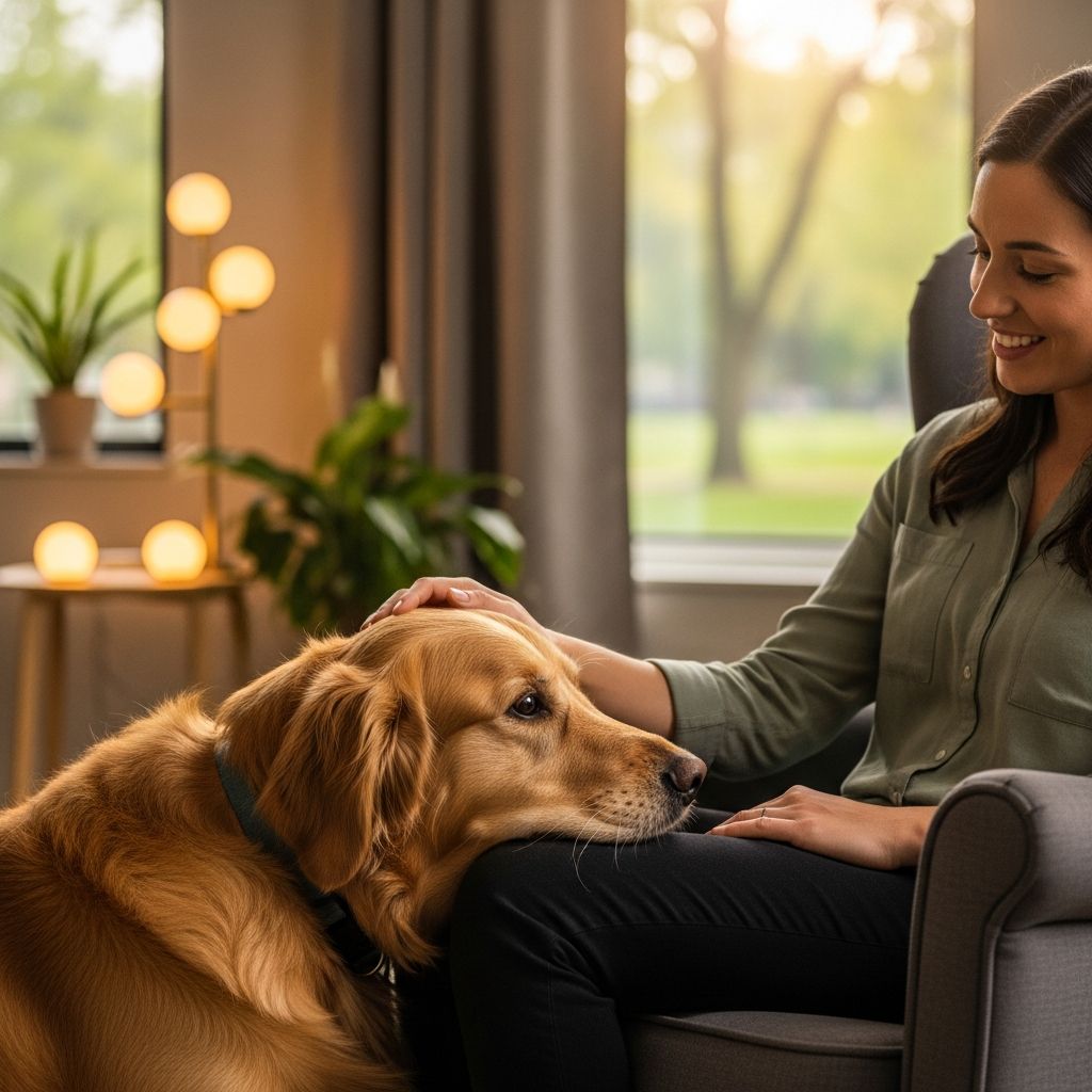 Discover how trained dogs provide emotional support, reduce stress, and aid healing in therapy settings for people of all ages.