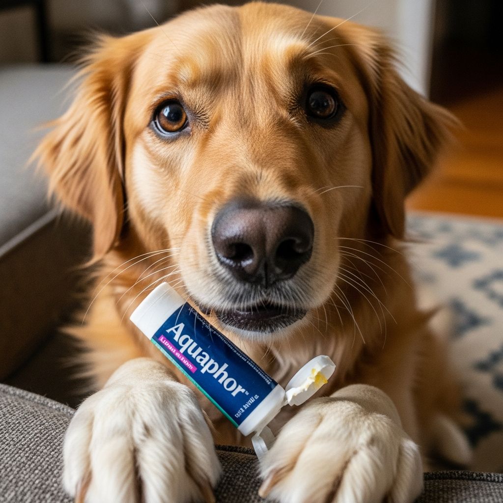 Discover what happens if your dog ingests Aquaphor, potential risks, symptoms to monitor, and expert steps for safe handling and recovery.