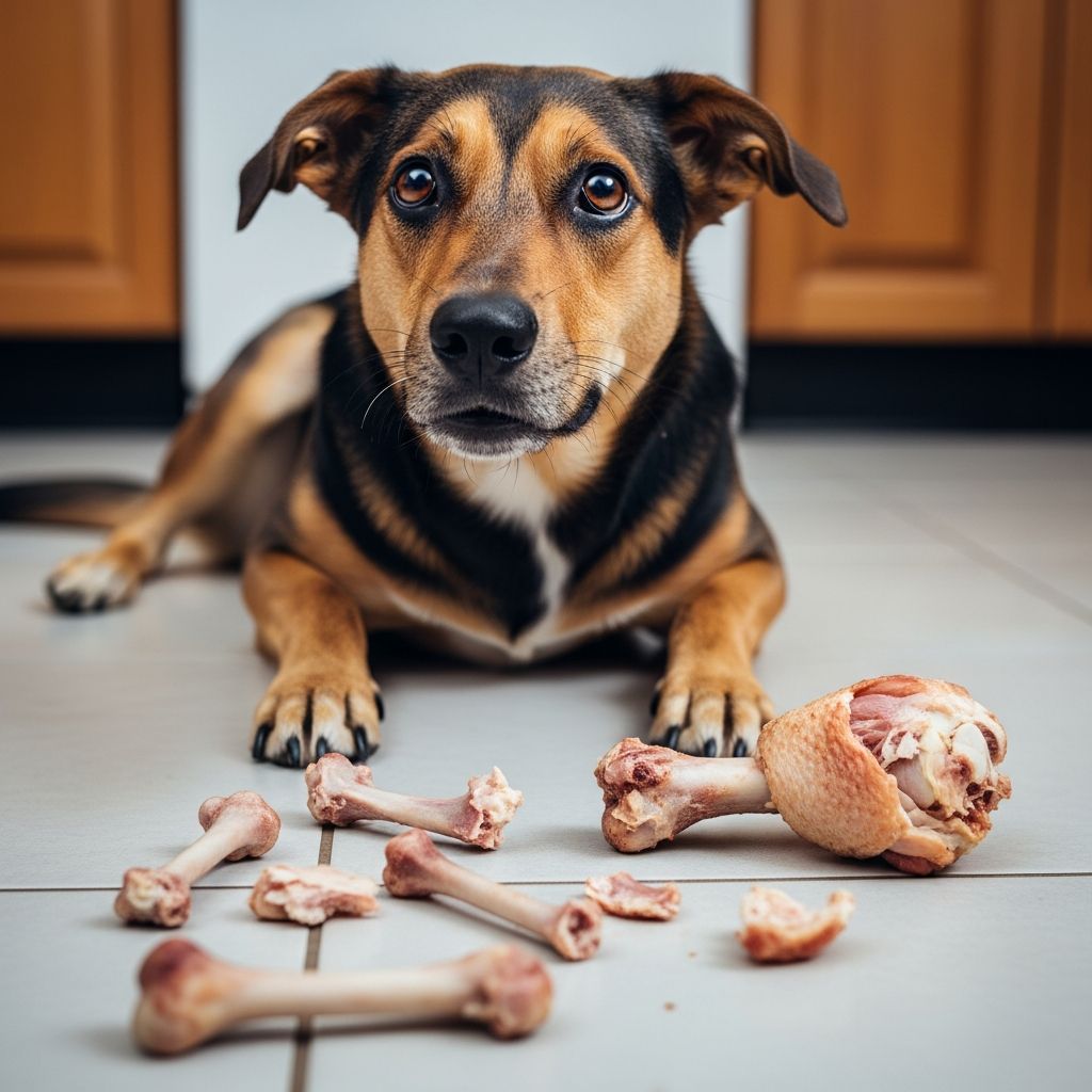 Dog Ate Chicken Bones: 5 Critical Steps To Keep Your Pet Safe What to do if your dog ate chicken bones, signs of trouble, risks, and when to call the vet right away.
