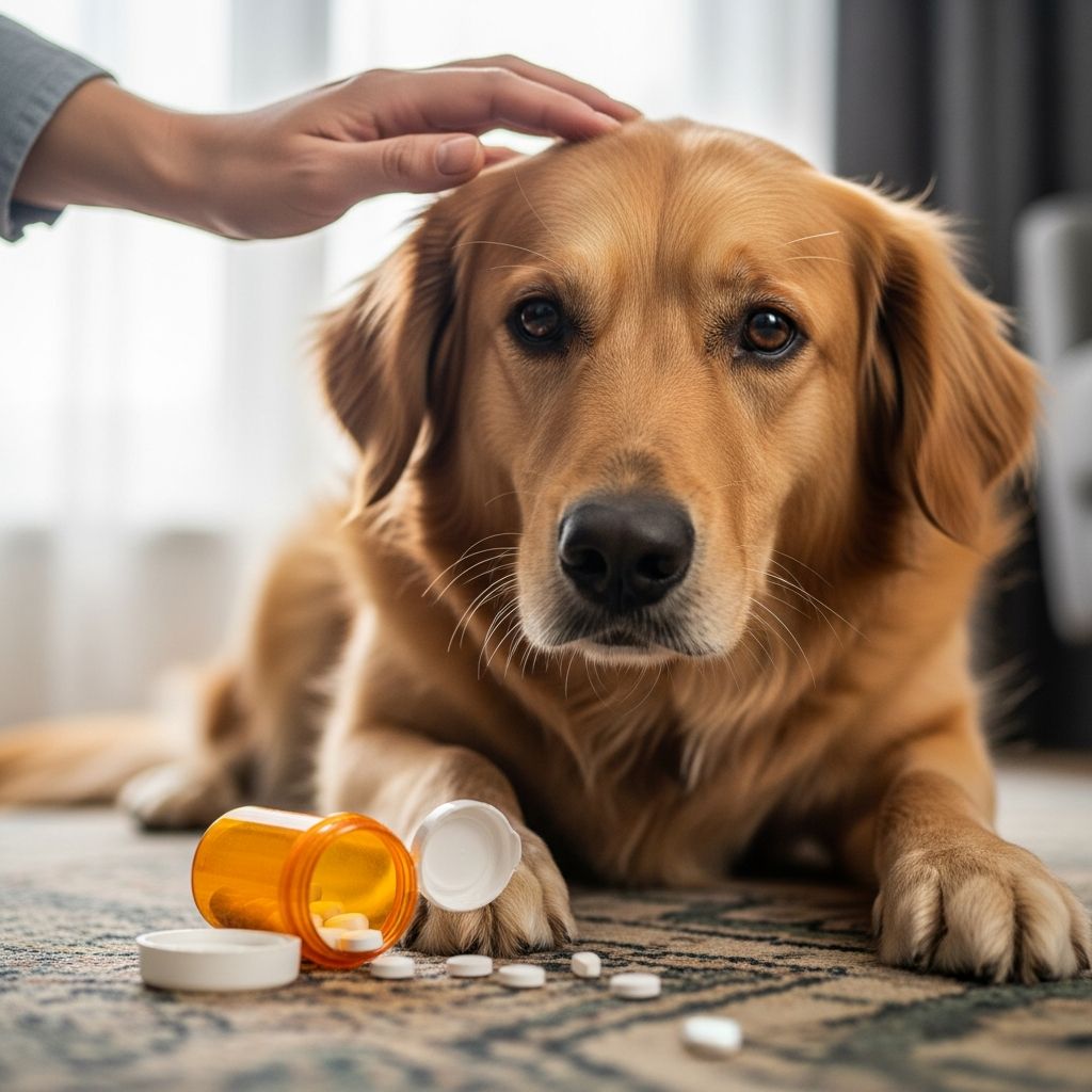 Discover critical steps to take if your dog ingests human pills, from spotting symptoms to vet care and prevention strategies for pet safety.