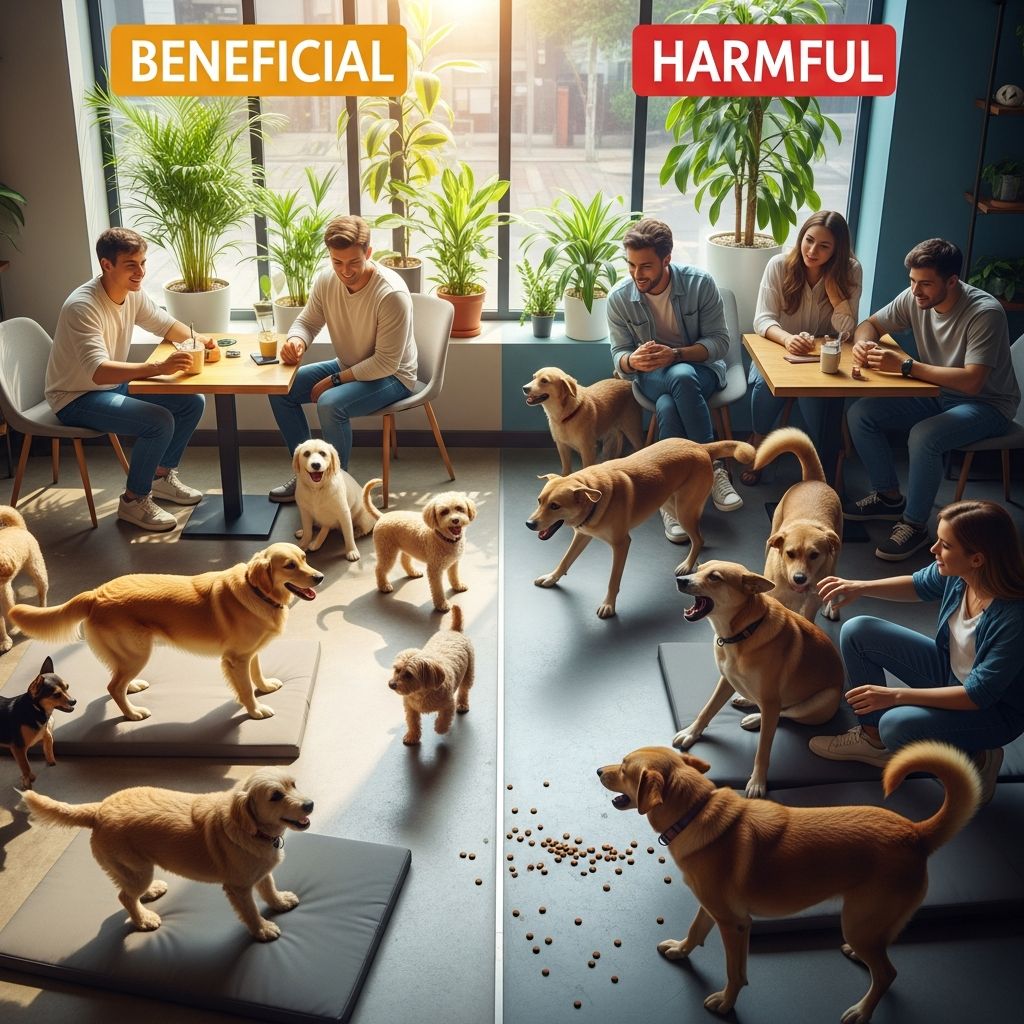 Dog Cafes: Beneficial or Harmful for Canines? Exploring the rise of dog cafes: Do they truly enrich canine lives or create hidden welfare challenges?