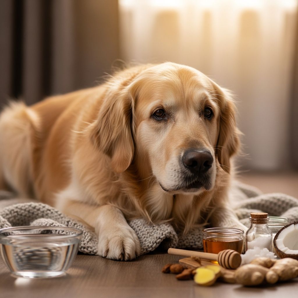 Safe, natural home remedies to soothe your dog's cough and support recovery from kennel cough or respiratory issues.