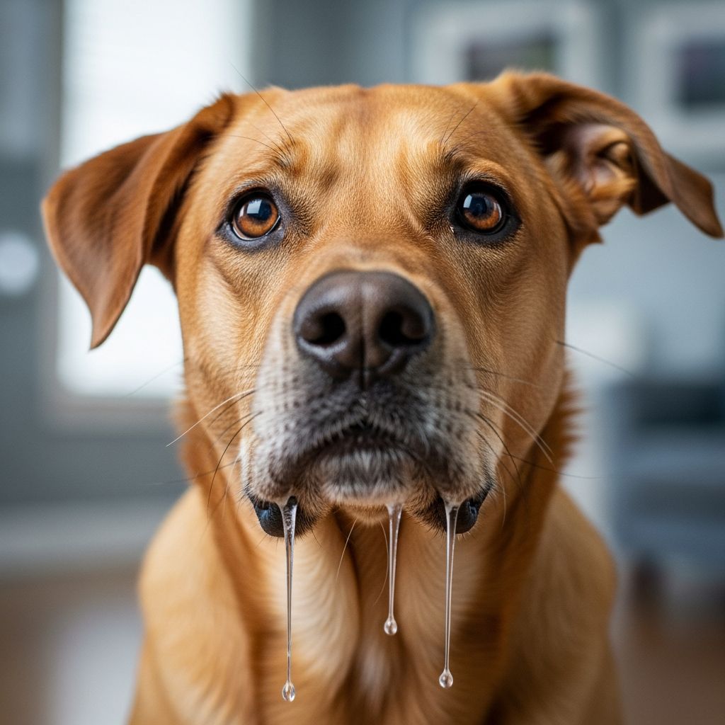Dog Drooling Excessively with Odd Behavior Discover why your dog is drooling a lot and acting strangely, from benign causes to serious emergencies requiring immediate vet attention.