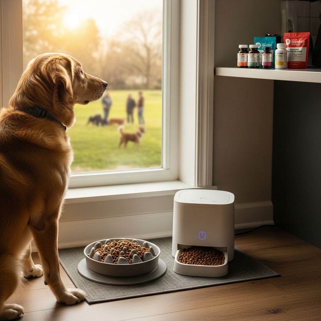 Supporting Your Dog’s Nutrition During Your Absence Discover evidence-based strategies to help your dog maintain healthy eating patterns while you're not home.