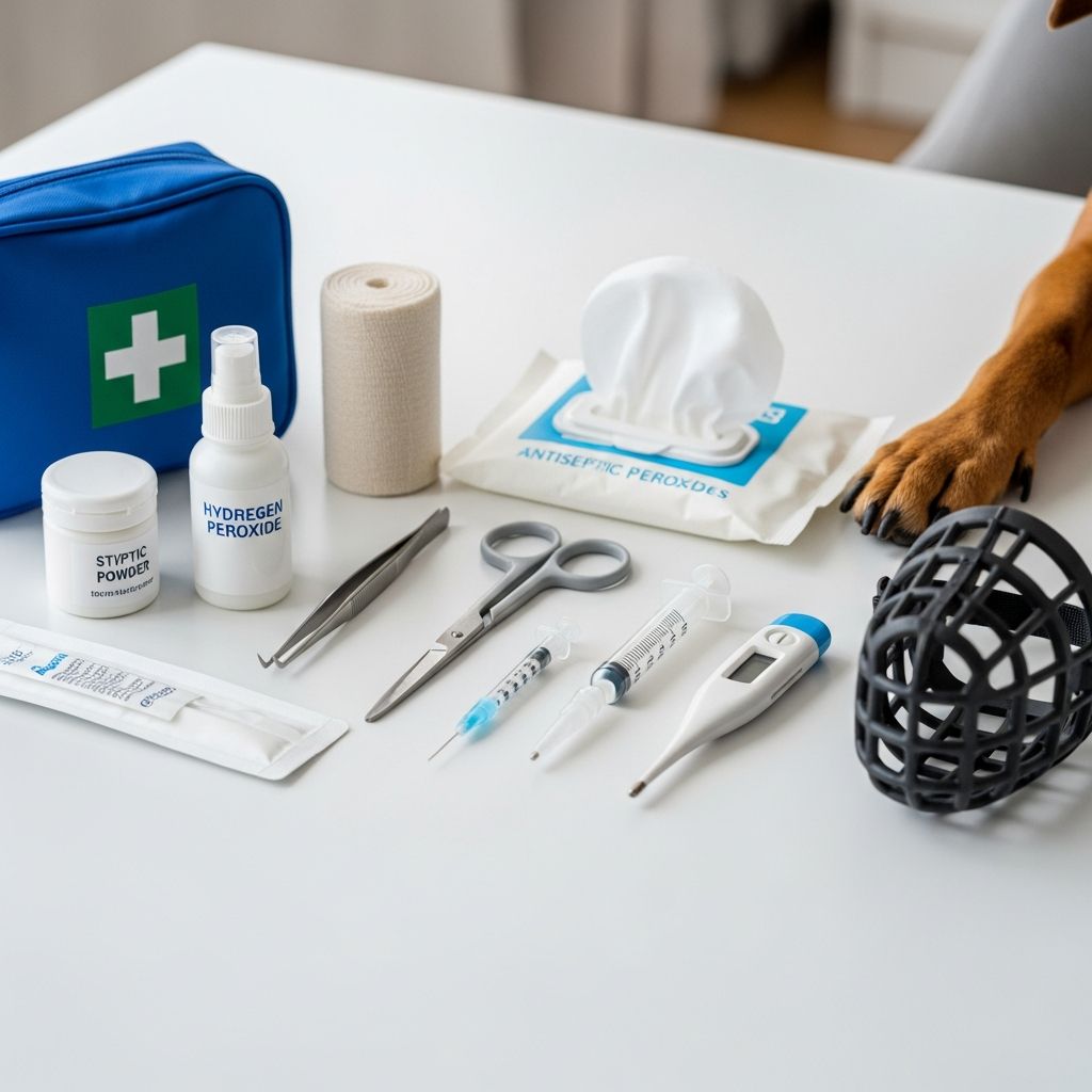 Essential first aid tips, emergency signs, and preparation advice to save your dog's life in critical situations.