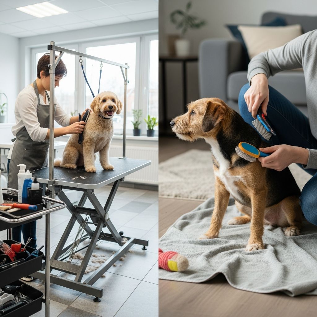 Professional vs. At-Home Dog Grooming: A Complete Overview Explore comprehensive grooming solutions to keep your dog healthy and happy