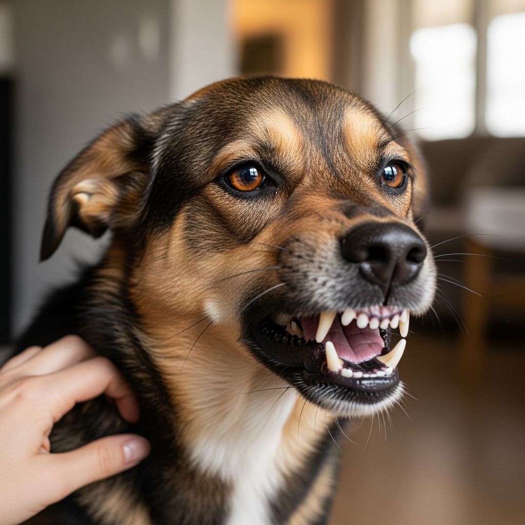 Dog Growls When Petted: Reasons & Solutions Understand why your dog growls during petting and discover safe, effective ways to address this common behavior issue.
