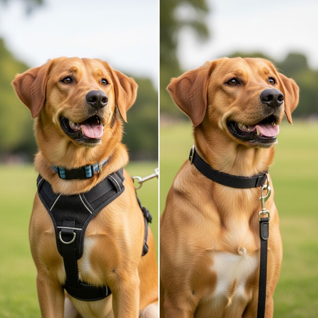 Dog Harness vs Collar: Choosing What’s Best Understand the pros and cons of dog harnesses and collars so you can choose safe, comfortable gear for every walk.