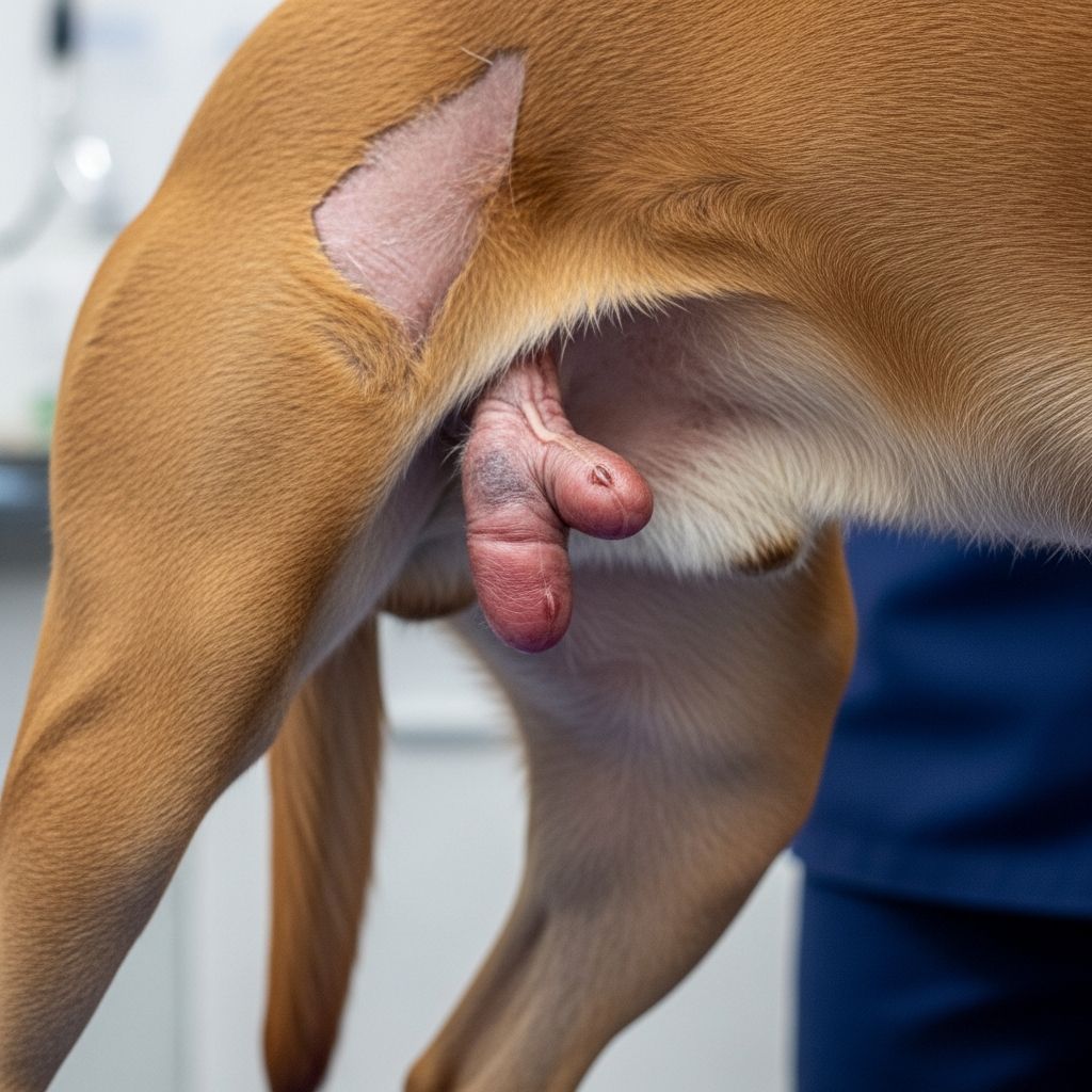 Understand paraphimosis in dogs: causes, symptoms, emergency care, and veterinary treatments to protect your pet's health.