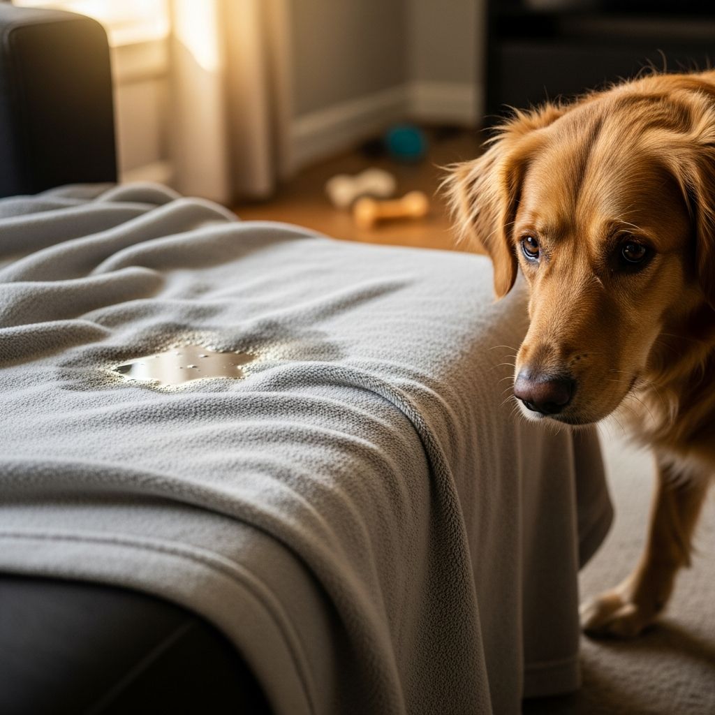Dog Peeing On Blanket: Comprehensive Guide To Causes & Fixes Discover why your dog urinates on blankets and get proven strategies to stop it, from health checks to training tips for a cleaner home.