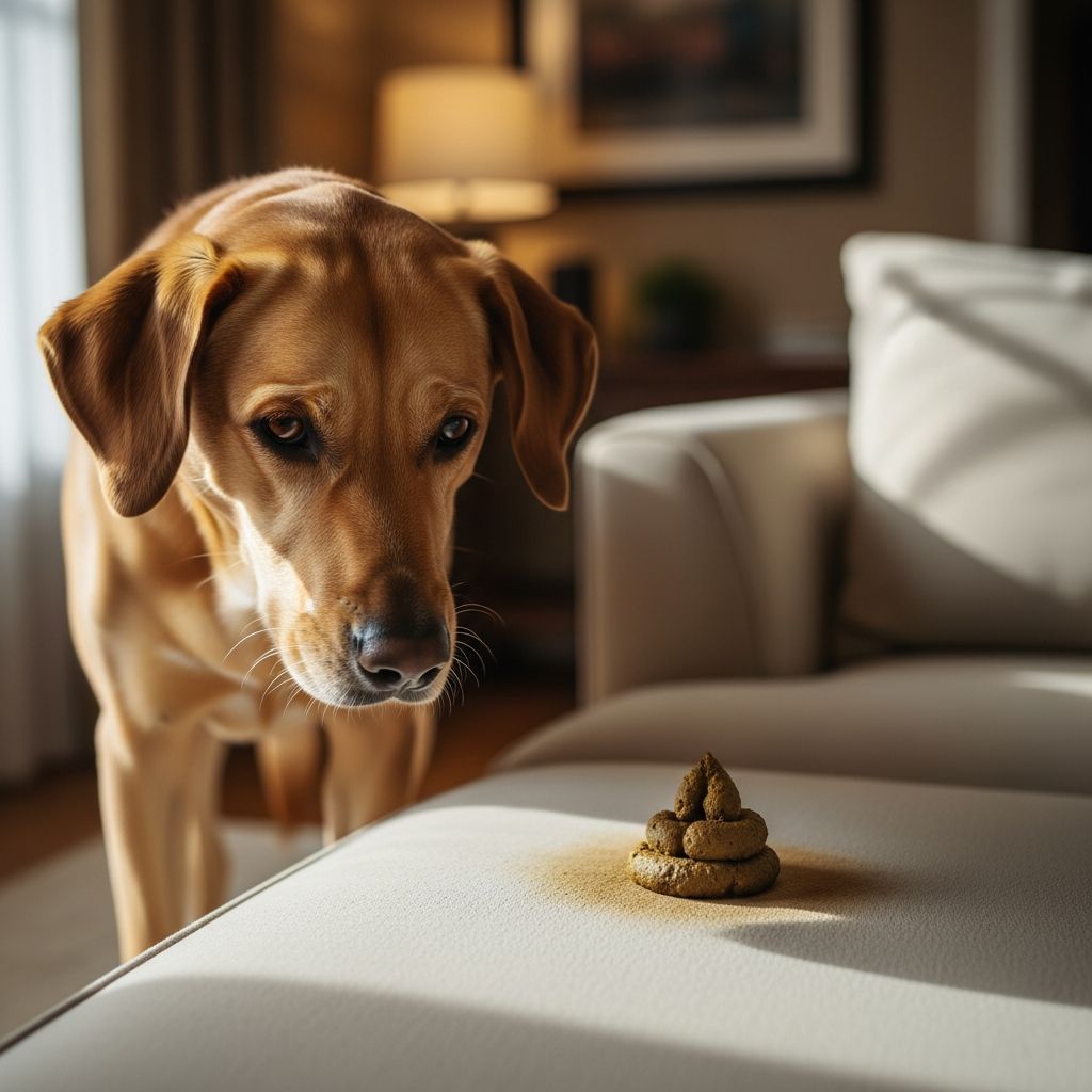 Dog Pooping On Couch: 5-Step Plan To Stop Indoor Soiling Discover why your dog chooses the couch for bathroom breaks and get proven strategies to stop it for good.