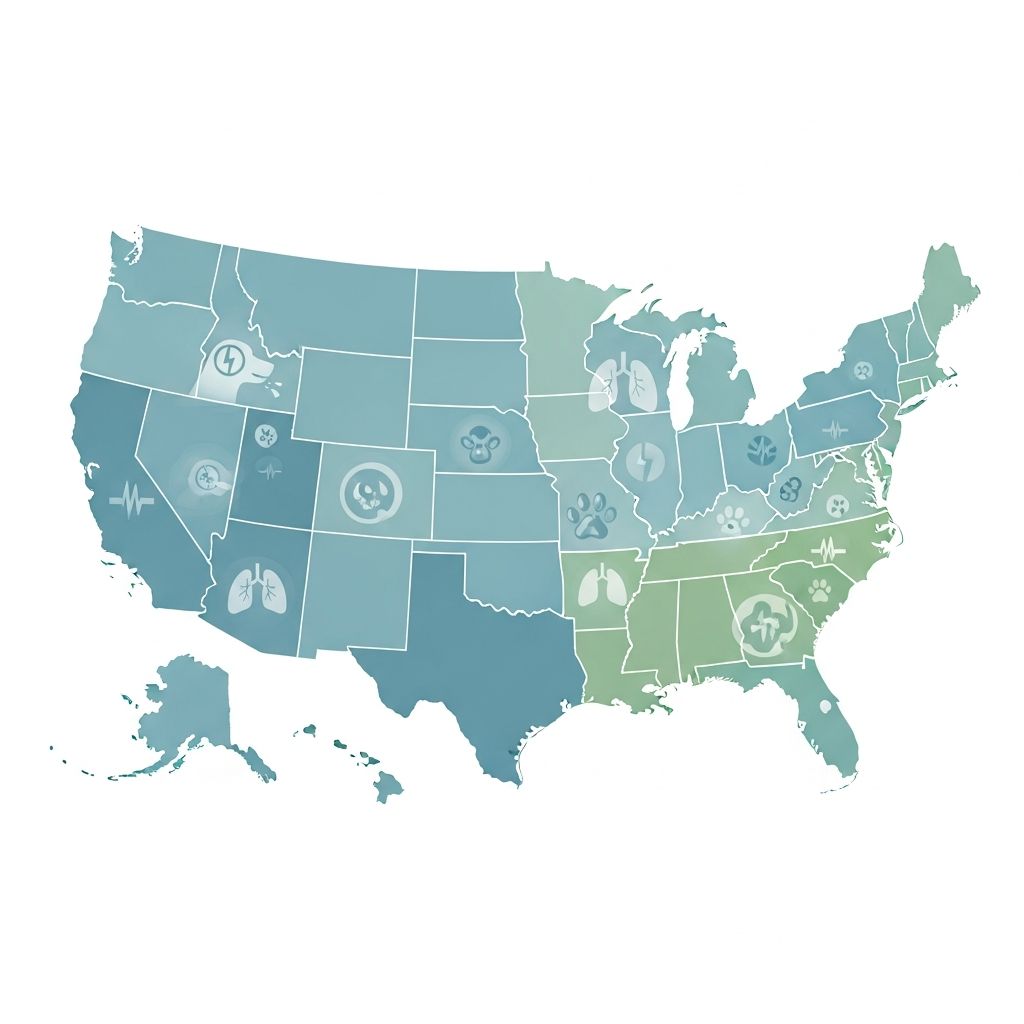 Dog Respiratory Virus Symptoms: State-By-State Outbreak Guide Track canine respiratory virus outbreaks, symptoms, and state-by-state updates for your dog's health safety.