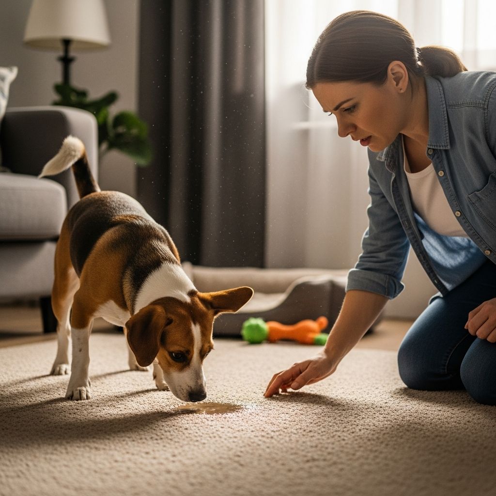 Dog Scent Marking in Home: Causes & Training Understand why dogs scent mark indoors and discover effective training strategies to stop unwanted marking behavior in your home.
