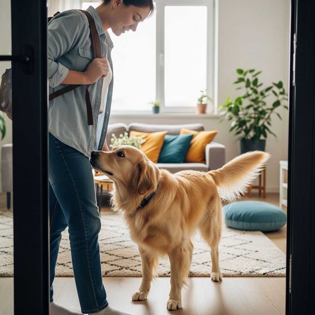 Why Does My Dog Sniff Me When I Get Home? Uncover why your dog turns into a scent detective every time you walk through the door – it's more than just curiosity.
