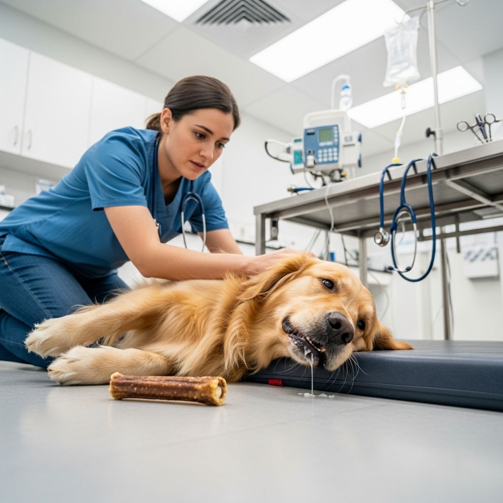 Dog Swallowed Bully Stick: Risks and Actions Discover essential steps to take if your dog gulps down a bully stick, from spotting dangers to vet care for safe recovery.