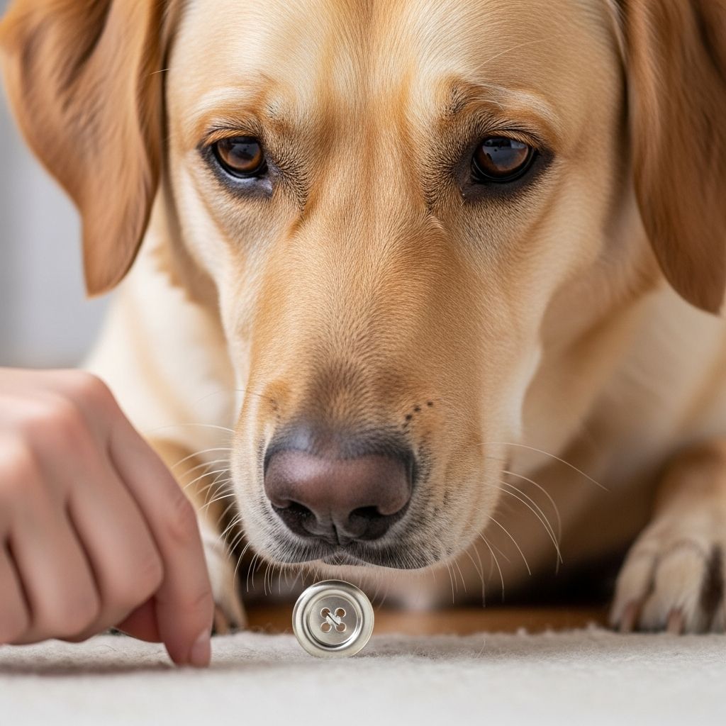 Discover immediate actions, risks, and prevention strategies if your dog ingests a button to safeguard their health effectively.