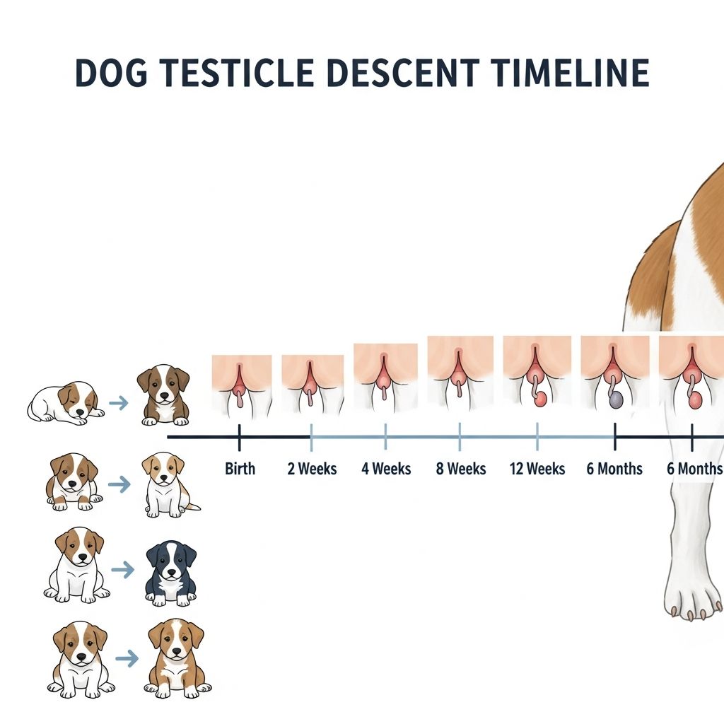 Dog Testicle Descent Timeline: Expert Pet Owners’ Guide Understand when puppies' testicles should drop, signs of problems, and why timely veterinary care matters for your dog's long-term health.
