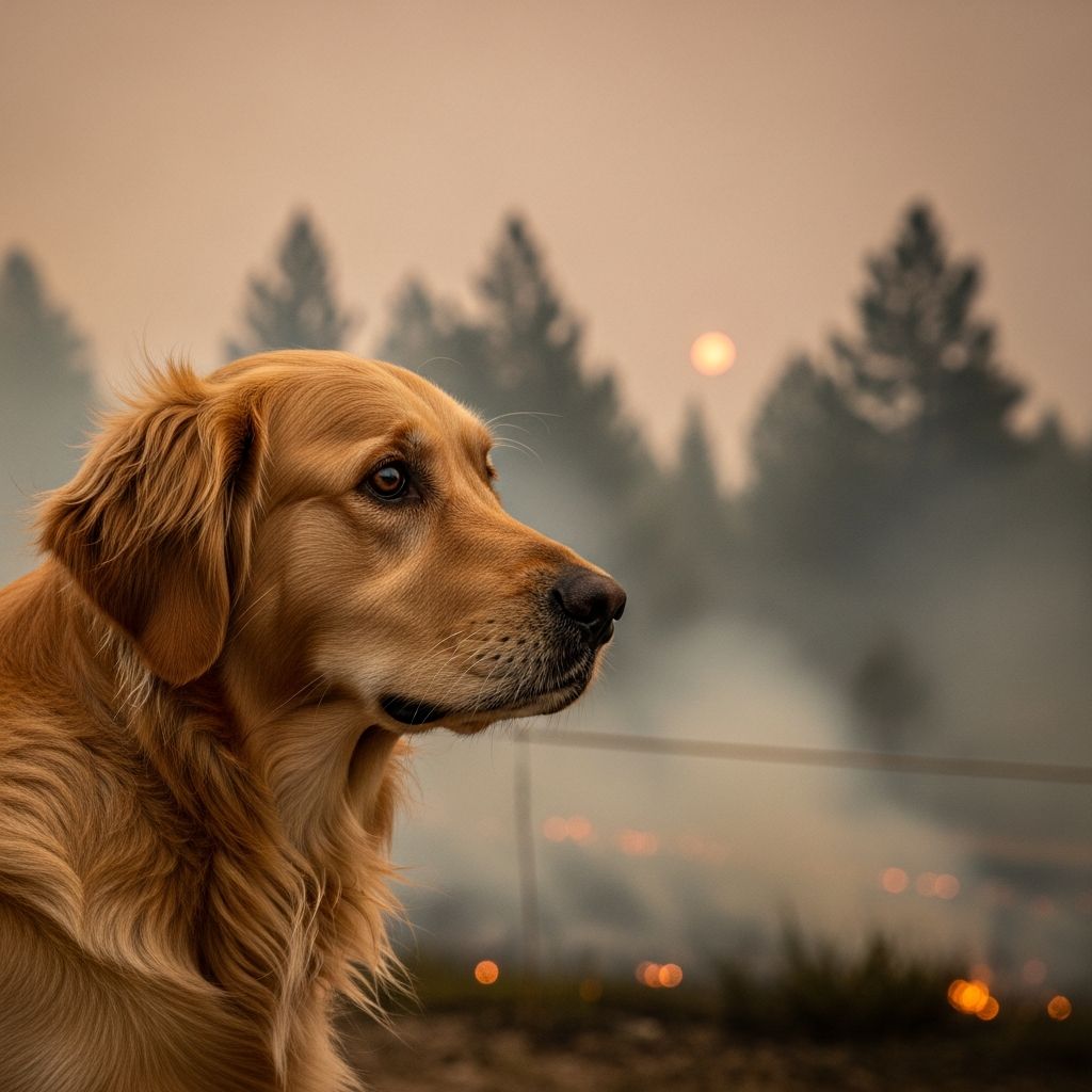 Dogs And Wildfire Smoke: Complete Guide To Risks And Protection Protect your dog from harmful wildfire smoke effects with essential tips on risks, symptoms, and safety measures for poor air quality.