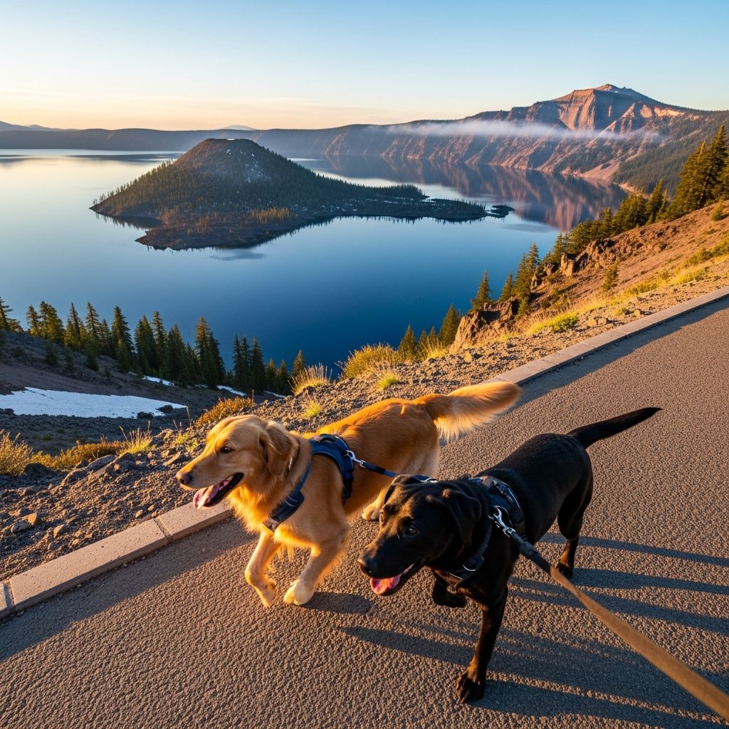 Canine Companions at Crater Lake: Rules & Adventures Discover where dogs can explore Crater Lake National Park, from leashed trails to scenic drives, while respecting vital wildlife protections.
