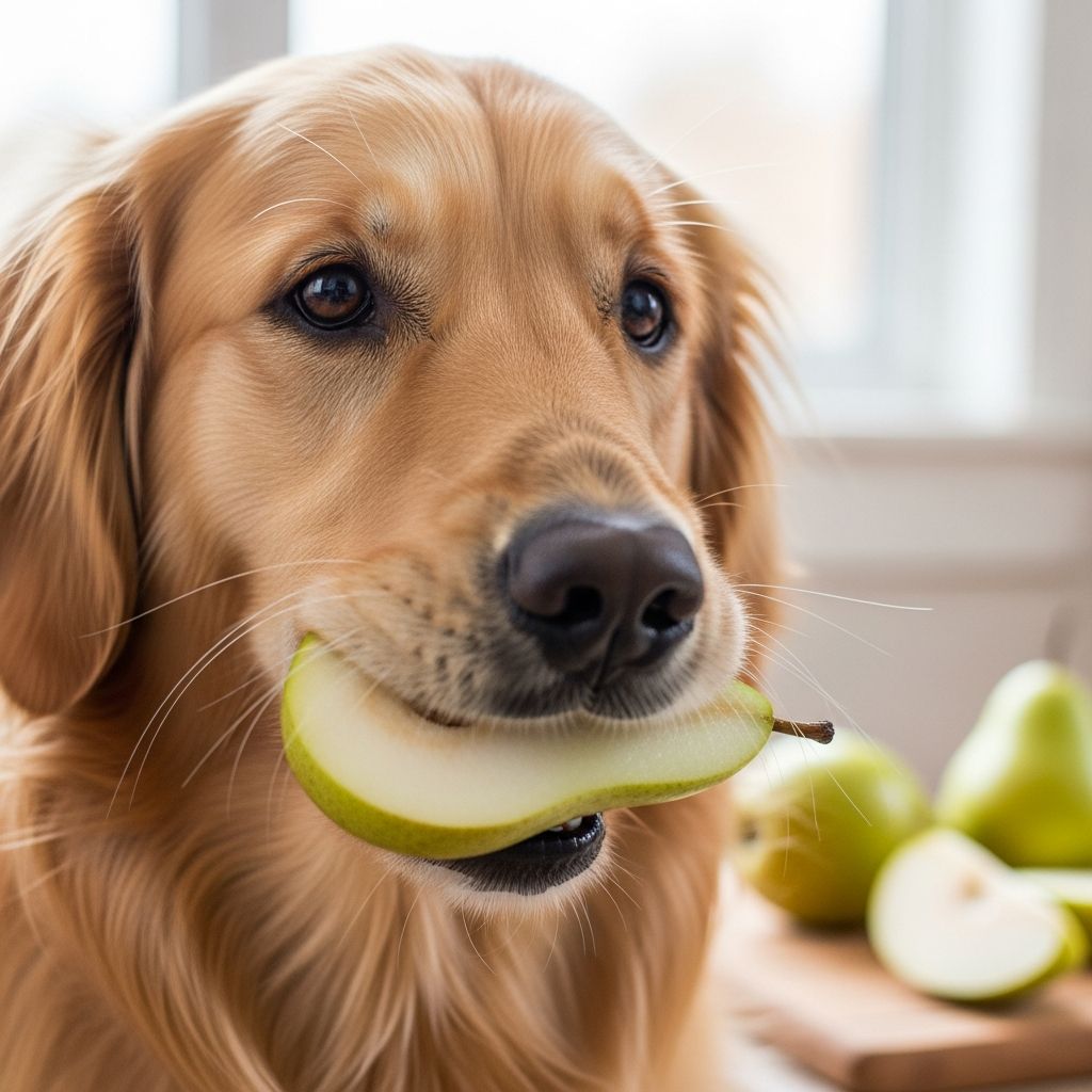 Can Dogs Eat Pears: Complete Safety And Serving Guide Learn how to safely introduce pears to your dog's diet with proper preparation guidelines.
