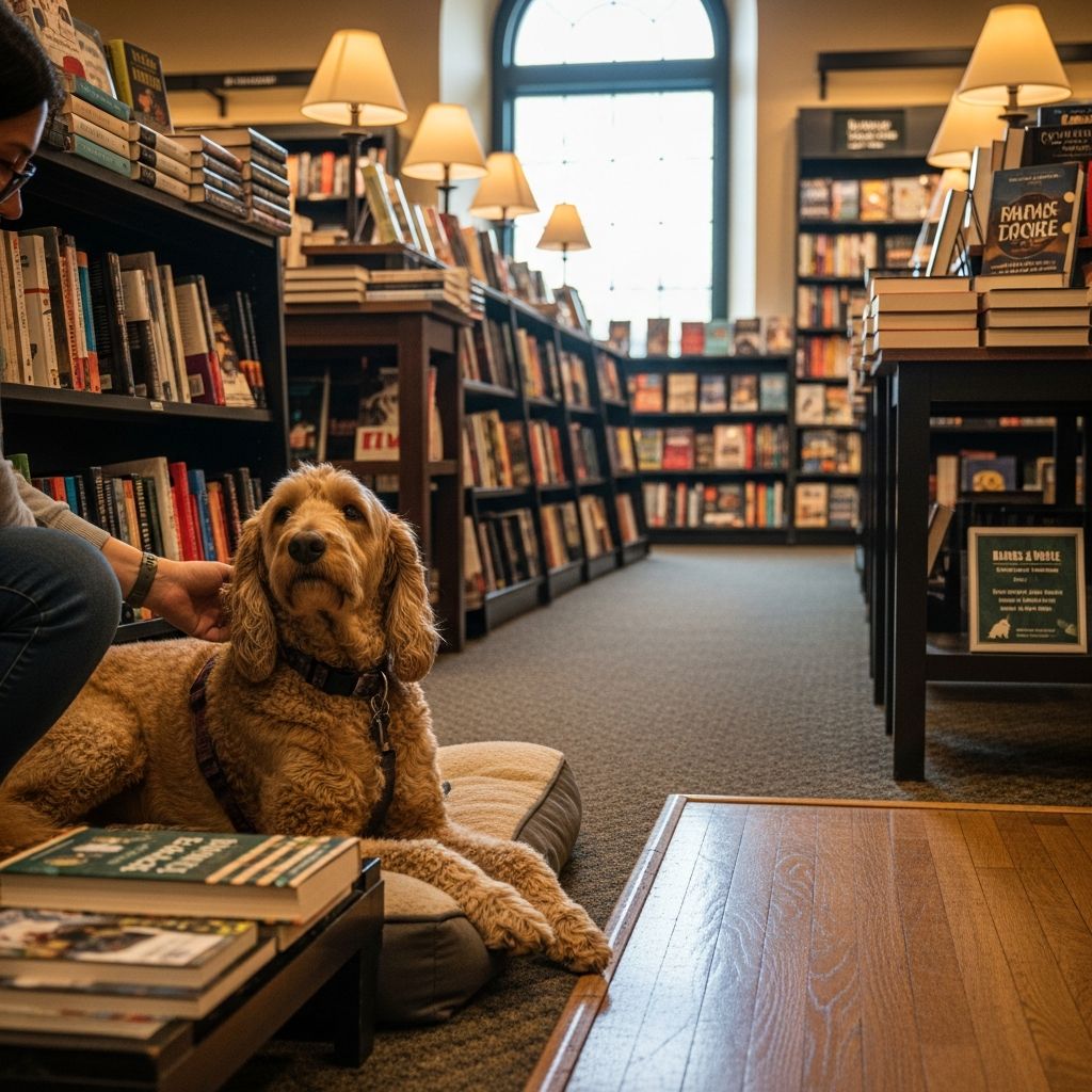 Canine Companions in Bookstores: Barnes & Noble Pet Rules Navigate Barnes & Noble's dog policies with confidence—service animals always welcome, pets often allowed but check locally for a tail-wagging visit.