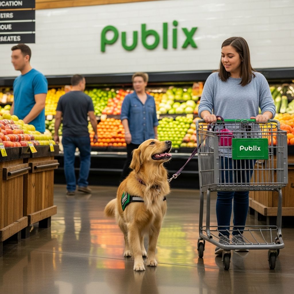Discover Publix's strict no-pets rule, service animal exceptions, and top dog-friendly shopping spots for worry-free outings.