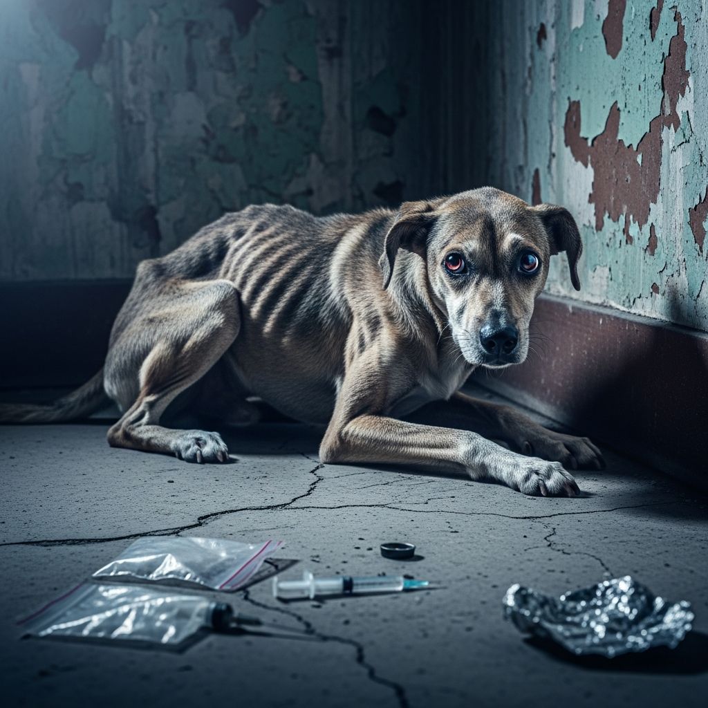 Dogs and Methamphetamine: Dangers and Effects Discover the severe risks methamphetamine poses to dogs, from immediate symptoms to long-term recovery strategies for pet safety.