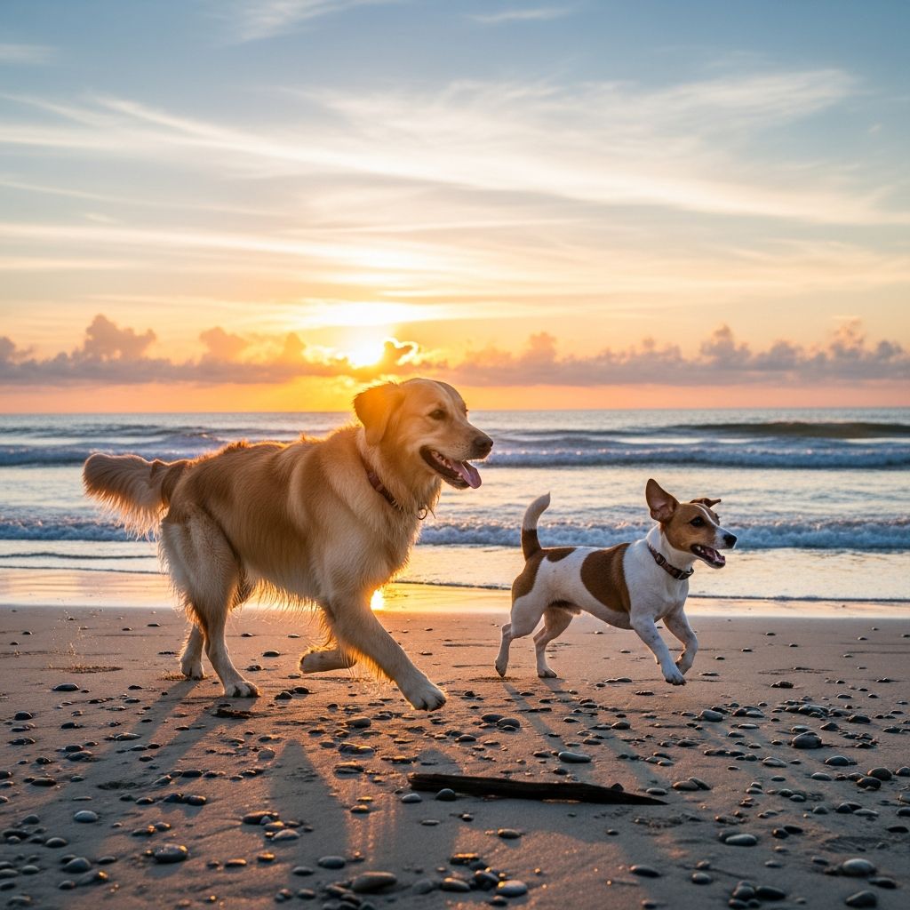 Discover where dogs can play on New Smyrna Beach, from leashed park spots to town eateries welcoming pets.