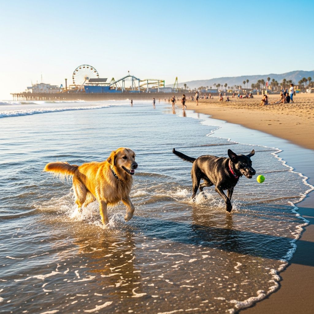 Navigate Santa Monica's strict no-dog beach policy and discover top nearby spots for off-leash fun with your furry companion in 2026.