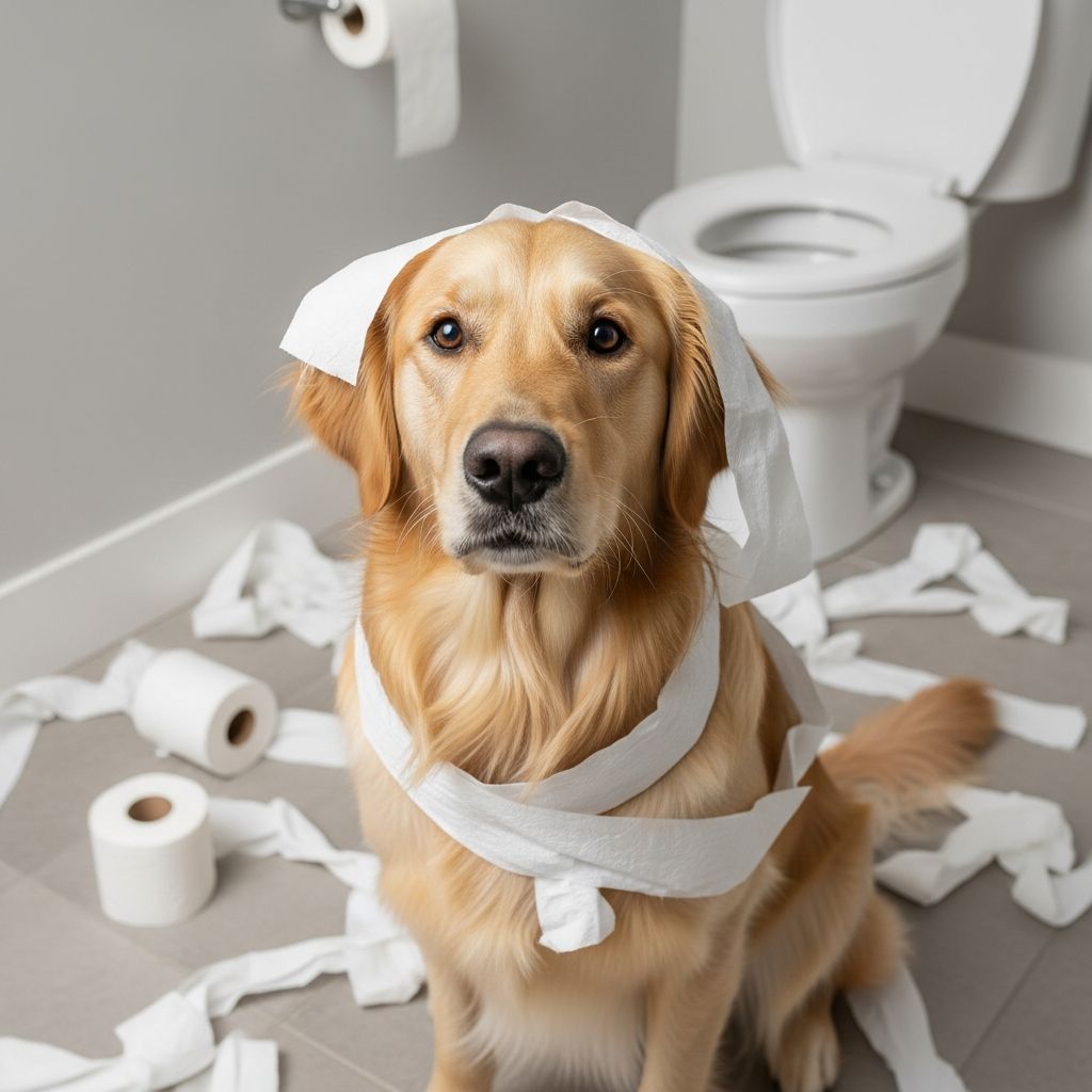 Dogs and Toilet Paper: Causes and Solutions Discover why your dog devours toilet paper and learn proven strategies to stop this risky habit for a healthier, happier pet.
