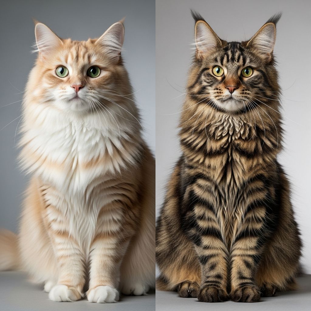 Longhair Domestic vs Maine Coon: Full Breed Guide Discover the key distinctions between the adaptable Domestic Longhair and the majestic Maine Coon to choose your ideal feline companion.