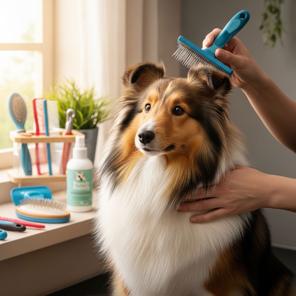 Double Coat Grooming Guide for UK Dog Owners Master double coat grooming: Essential tips for keeping your dog's coat healthy, mat-free, and beautiful year-round.