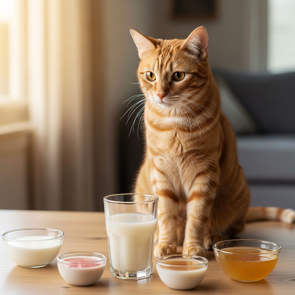 Drinks A Cat Can Have Besides Water: 3 Vet-Approved Options Discover vet-approved safe drinks for cats beyond water, from goat's milk to broth, to keep your feline hydrated and healthy.