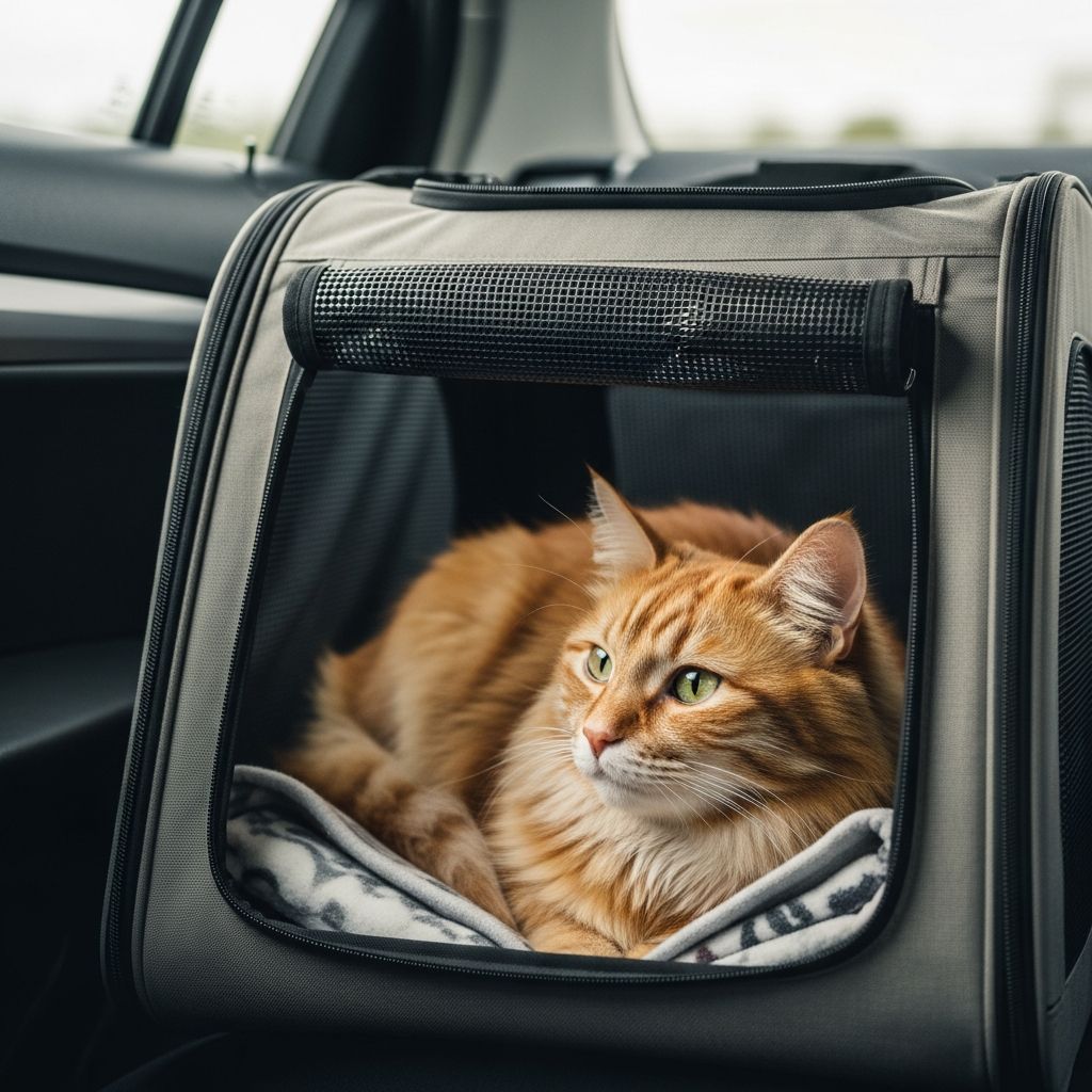 Easing Cat Travel Stress and Motion Sickness Discover proven strategies to calm your cat during car rides and prevent nausea for stress-free journeys.