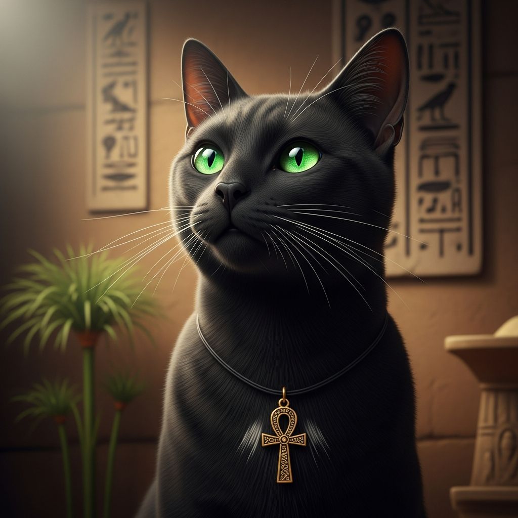 Discover 200+ majestic Egyptian cat names inspired by ancient gods, pharaohs, and mythology for your feline companion.
