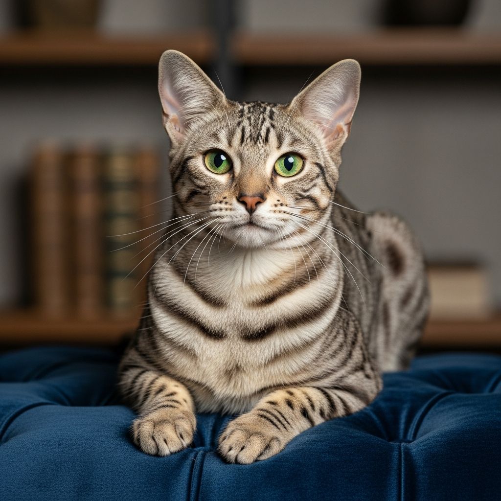 Discover the stunning natural spots, vibrant colors, and unique markings of the Egyptian Mau, the world's only naturally spotted domestic cat breed.